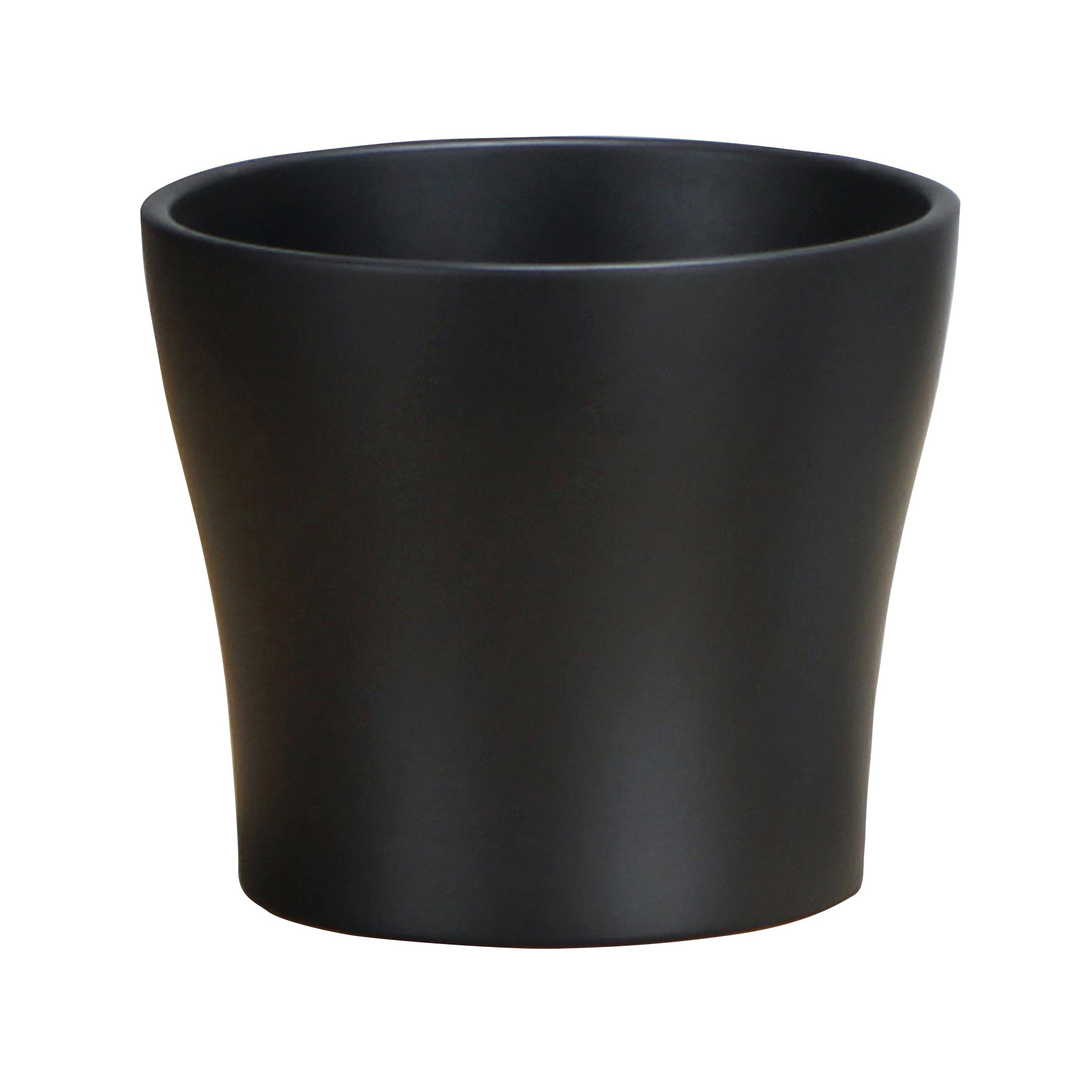 6" Anthrazit ceramic colorful mix pot.