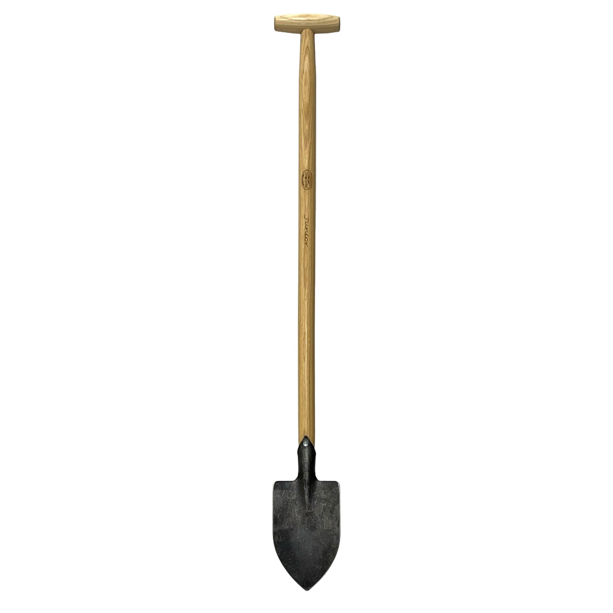 DeWit Junior Pointed Spade w/T-Handle, Head: 7.5&quot;L x 4.75&quot;W Total: 38&quot;L