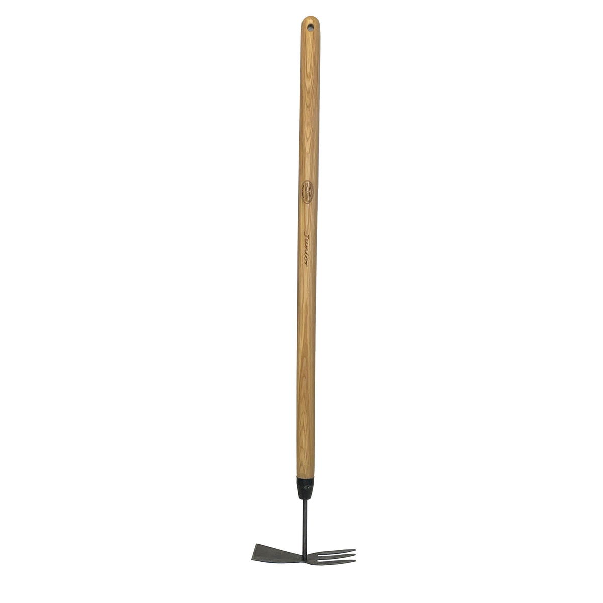 DeWit Junior Double Hoe w/Long Handle, Head: 6.5&quot;L x 2.75&quot;W Total: 34&quot;L