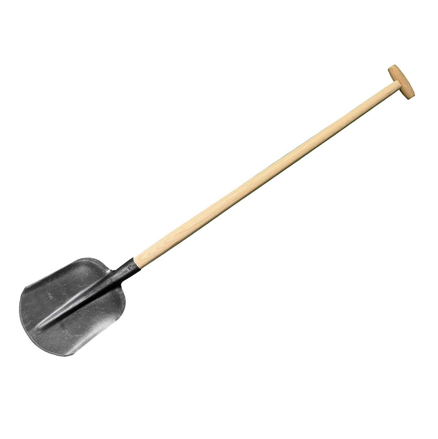 DeWit Small T-Handle Shovel with Forged Steel Head and Ash Hardwood Handle