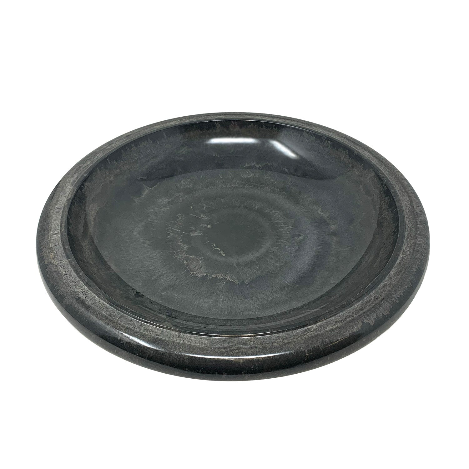 Fiber Clay Lightweight 19" Dia Birdbath Top, Gray