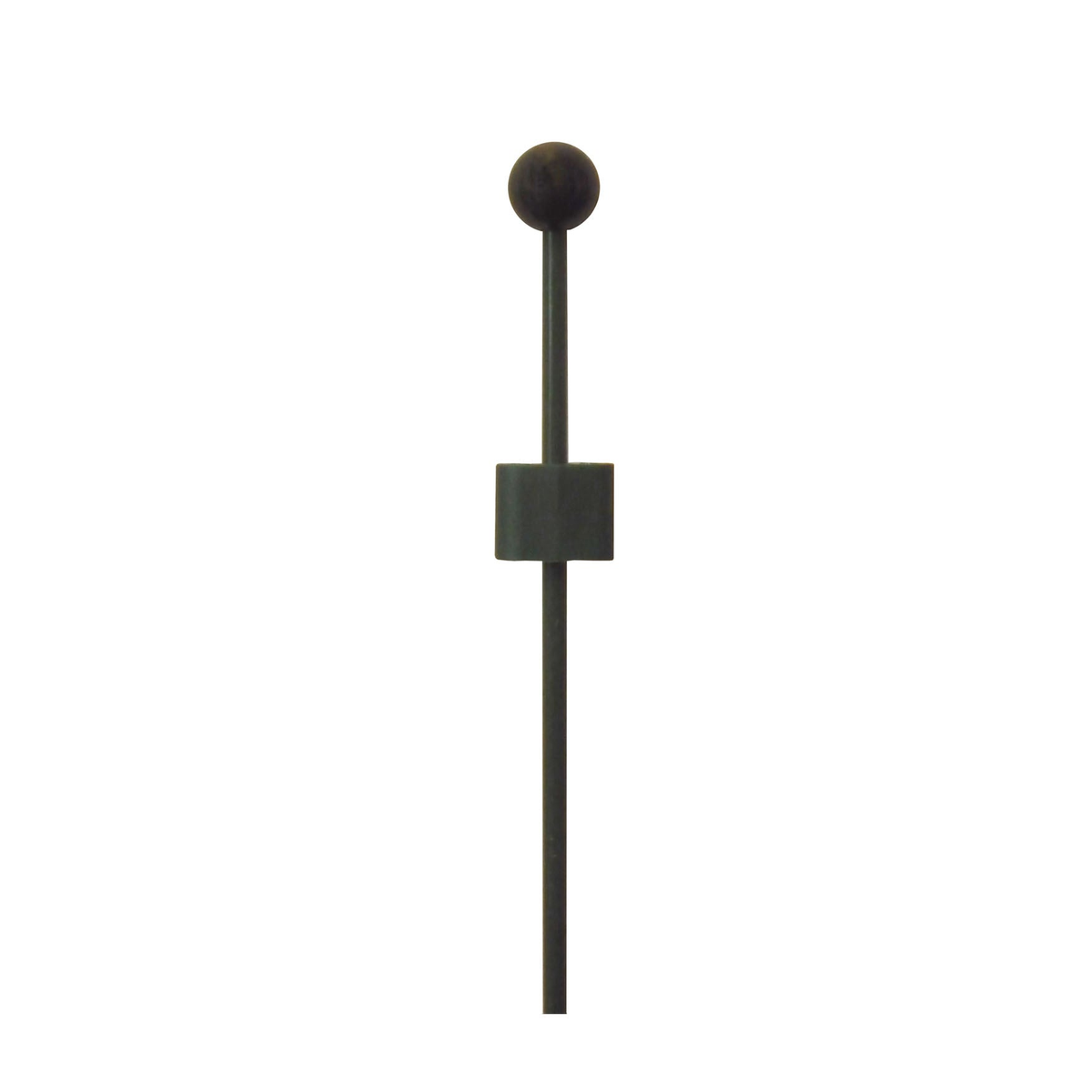 20&quot; Mini Plant Support Stake with Vinyl Sleeve and Safety Knob