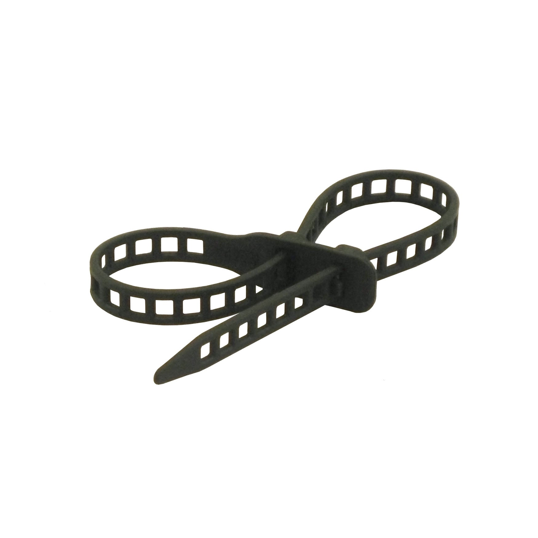 Plant support tie 10-inch rubber, durable, versatile, 15-pack.