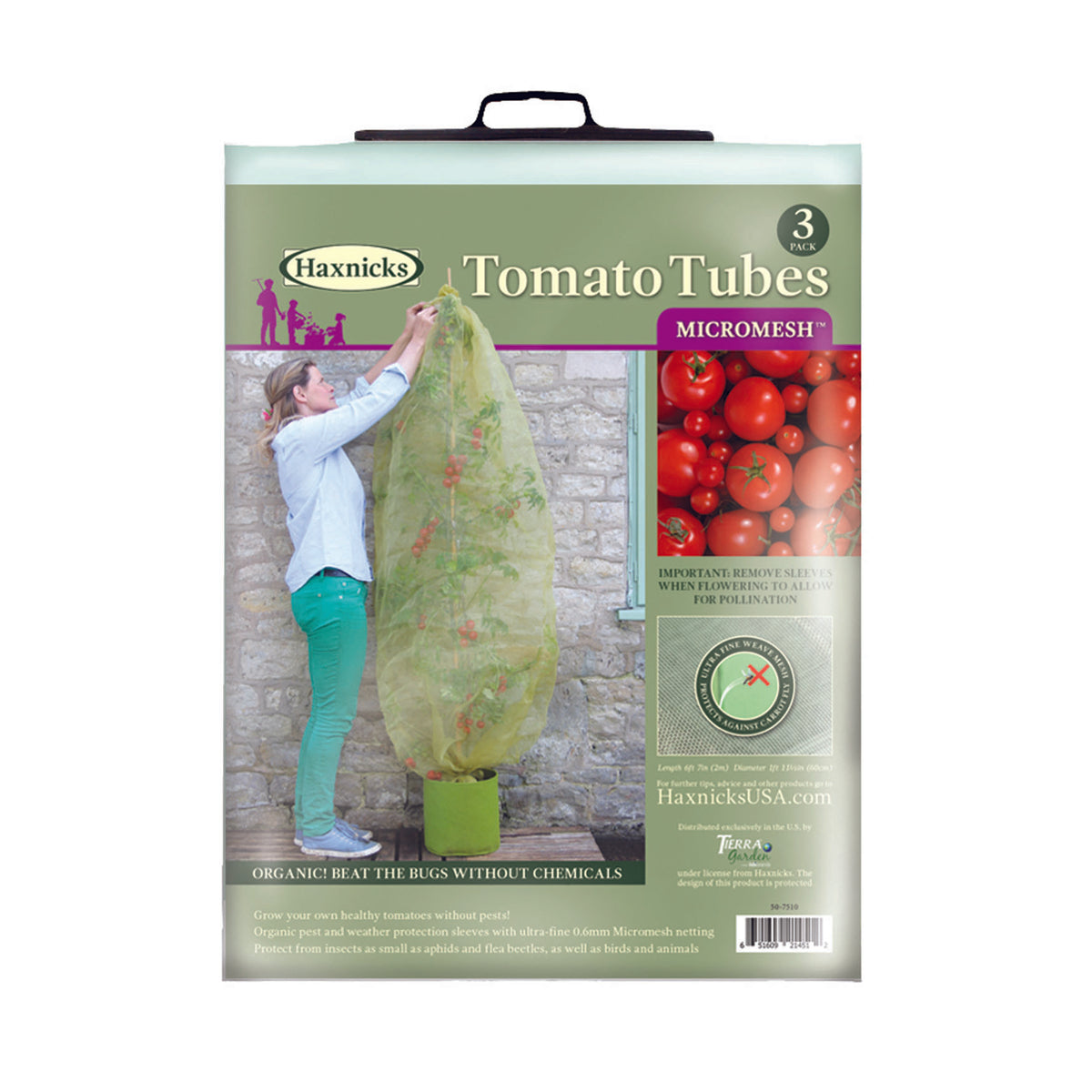 Micromesh Tomato Tube 3pk - Garden Your Way 