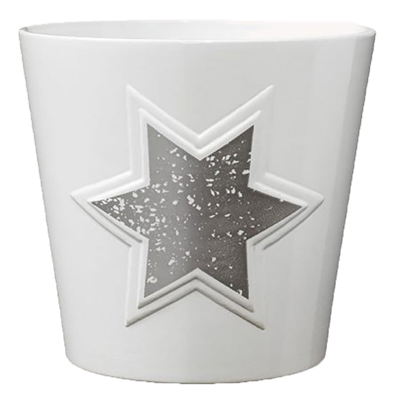 Stars 3-Piece Holiday Indoor Ceramic Pottery Set