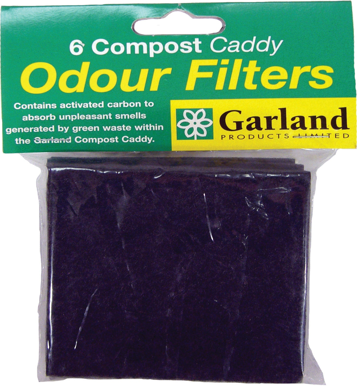 Jumbo 8 Gal Capacity Compost Caddy with Odor Filters and Biodegradable Bags.