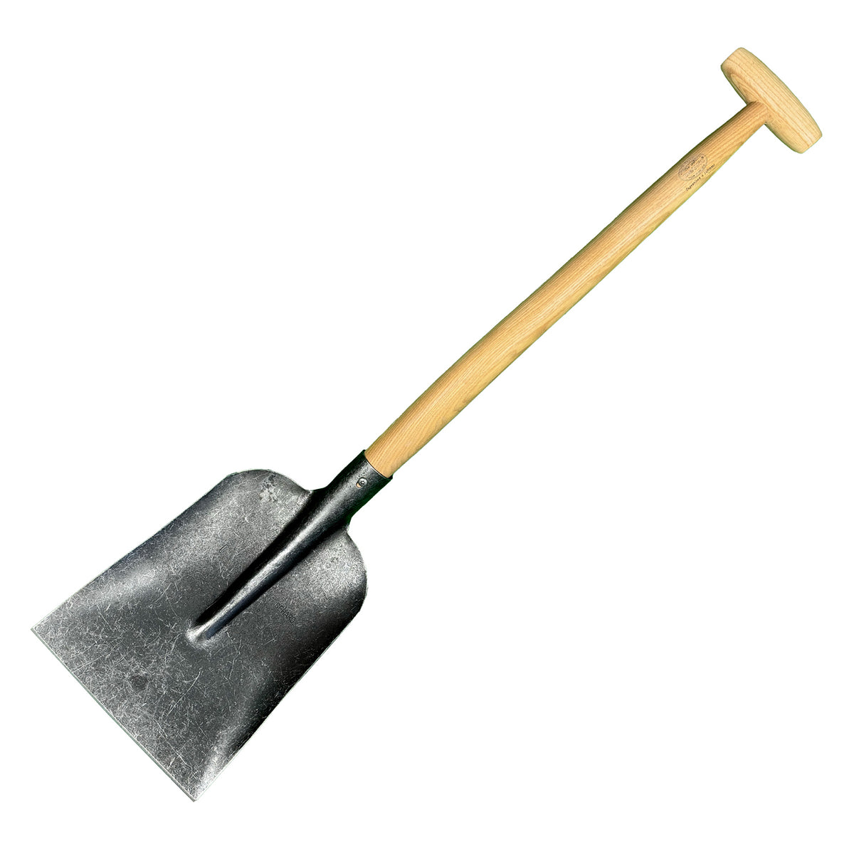 DeWit Straight Shovel, Head: 5.6&quot;D x 8.5&quot;W; Total: 32&quot;L