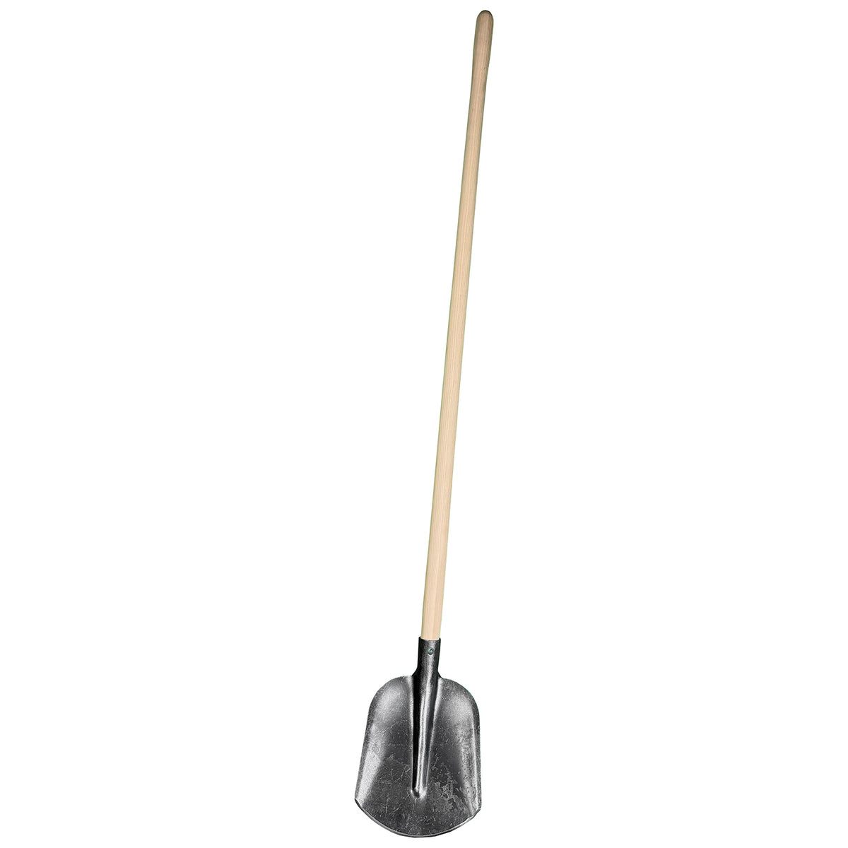 DeWit Medium Straight Handle Shovel, Head: 5.6&quot;D x 8.6&quot;W; Total: 60.8&quot;L