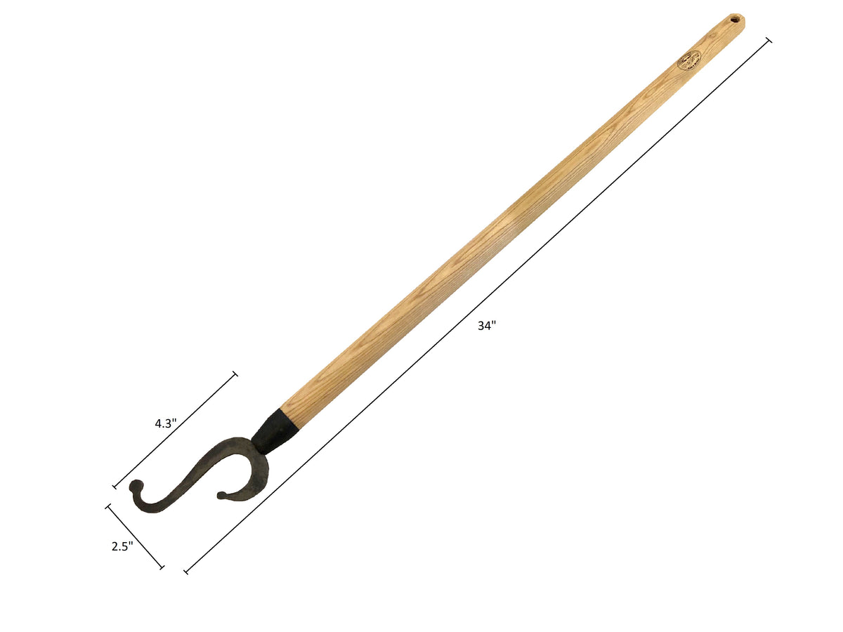 DeWit Branch Hook, Head: 4.3&quot;L x 2.5&quot;W, Total 34&quot;L  0.8lbs