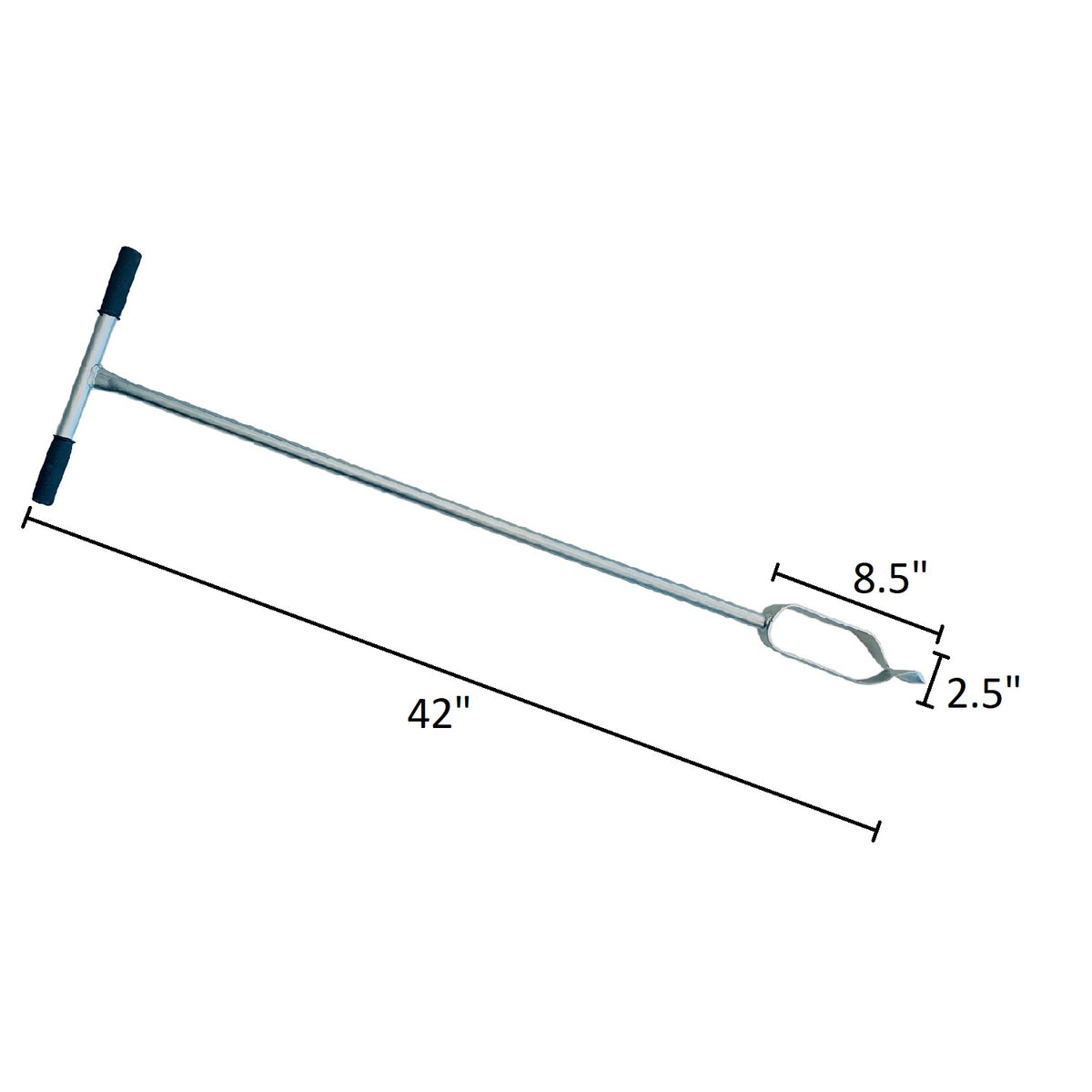 DeWit Dutch Bulb Planter, Head: 8.5&quot;L x 2.5&quot;W Total: 50&quot;L