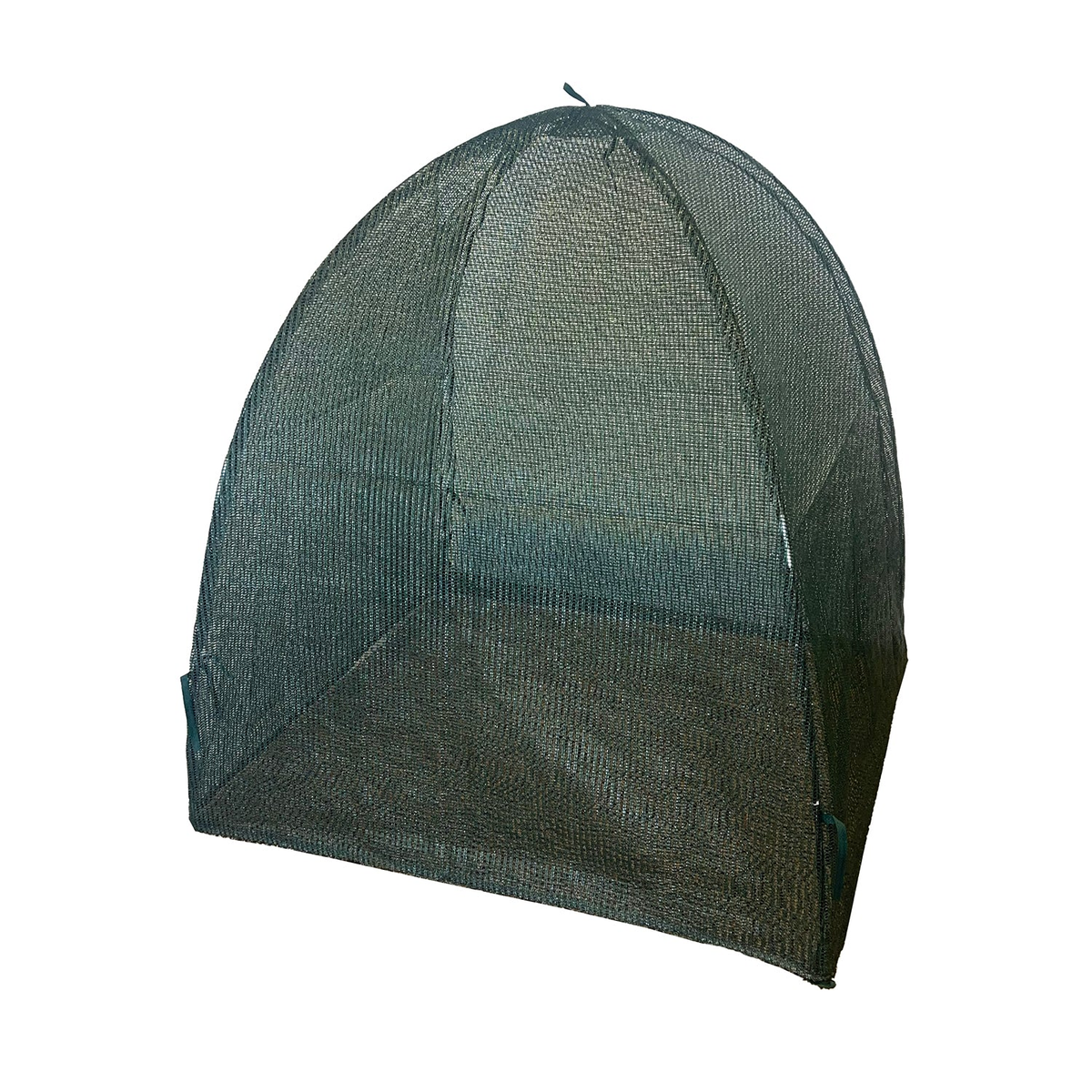 Giant Easy Net Dome Plant Protection Cloche, 36&quot; x 36&quot; x 37&quot; with UV-stabilized mesh and galvanized steel hoops, protecting plants from sun, insects, and animals.