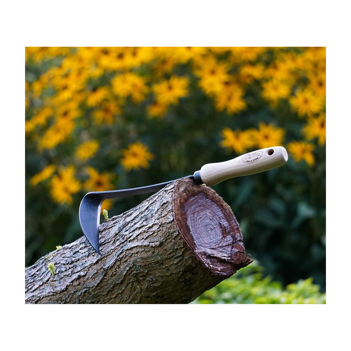 DeWit Japanese Right Hand Garden Hoe, Head: 7&quot;L x 4.5&quot;W Total: 13&quot;L 0.5lbs