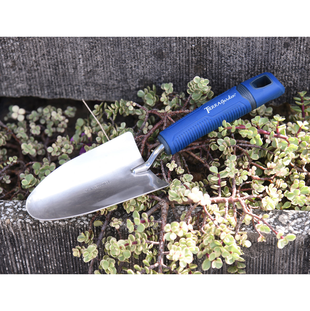 Stainless Steel Trowel with TPR Handle - Garden Your Way 